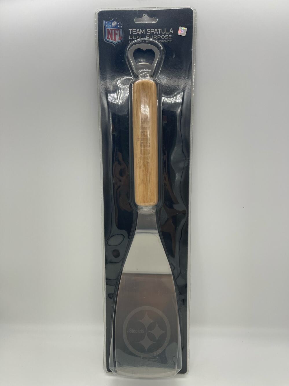 Siskiyou Sports NFL Pittsburgh Steelers Big Spatula with Bottle Opener NIB